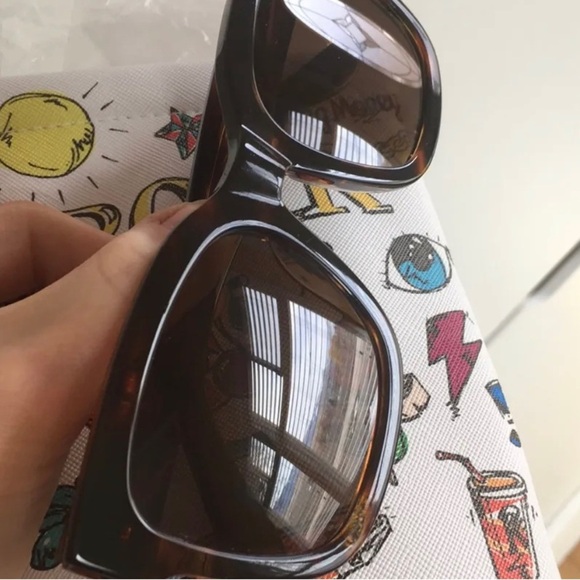 Tortoise hard shell sunglasses New - Picture 3 of 7